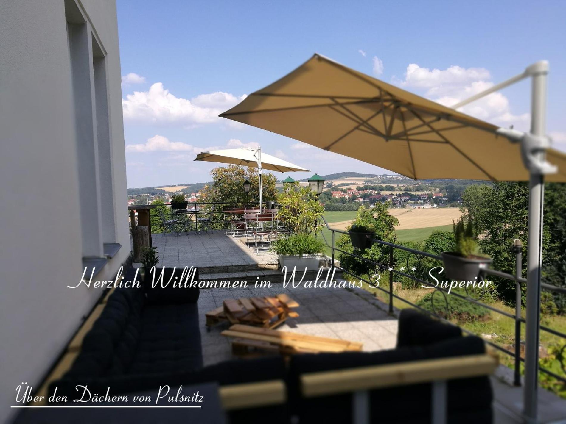 Hotel Waldhaus Pulsnitz Exterior foto